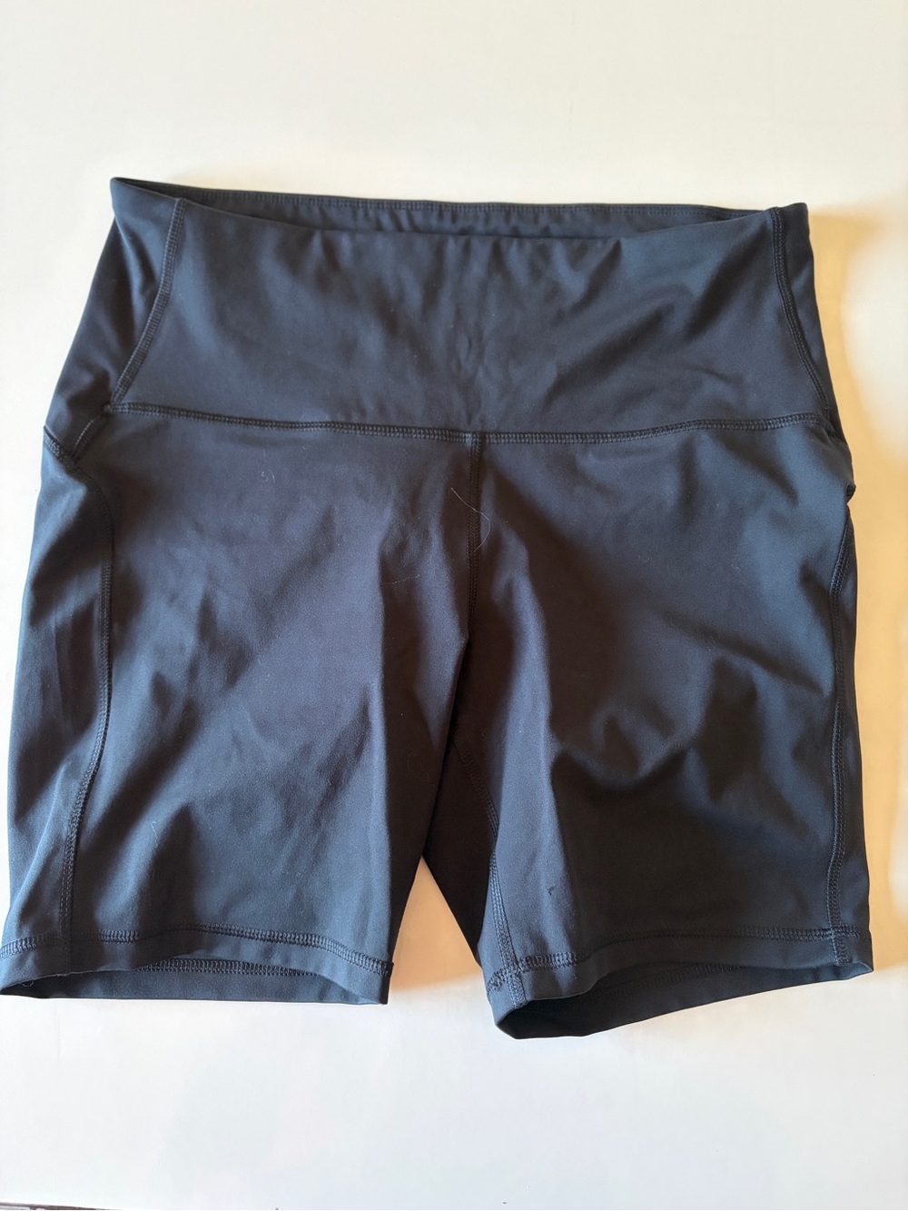 All In Motion Black 10” Rise Bike Shorts women’s size XL 6.5” inseam activewear